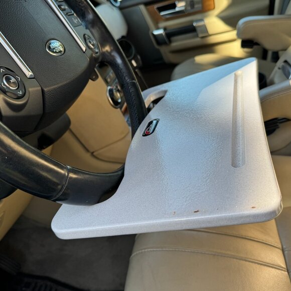AUTOEXEC The Wheelmate Mobile Tabletop, Car Desk, Steering Wheel Tray, Grey - Picture 11 of 16